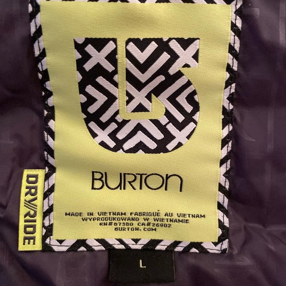 Burton Ski/Snowboard coat - Picture 2 of 3